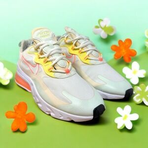 Nike Air Max 270 React CV8818-102 Womens Shoes‎ Sneaker Running Mesh Size 9.5
